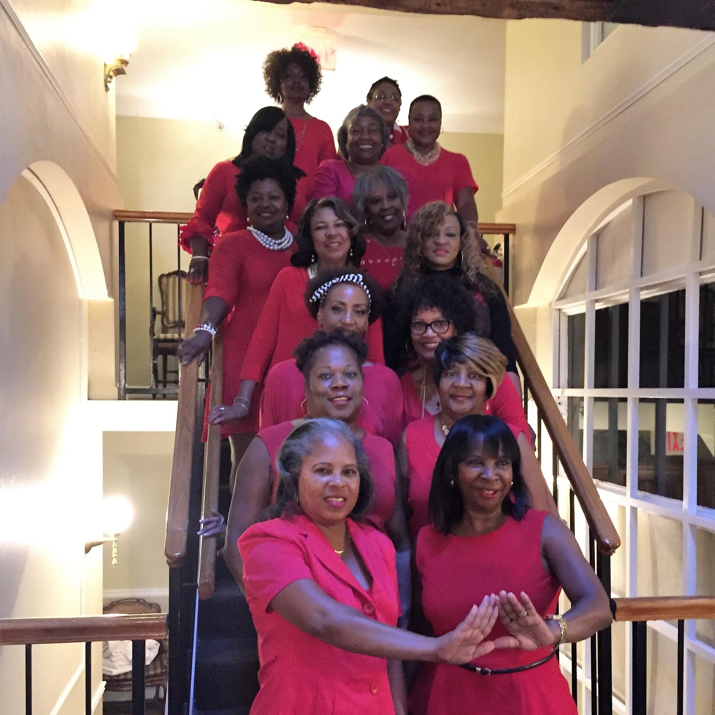 Beta  Alpha  Chapter  of  The Delta  Sigma  Theta  Sorority, Inc.              23 Ascensions-Spring Line of 1976